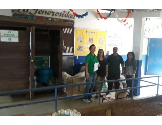 Recolección de reciclables del año 2016 en los centros educativos de Chilibre