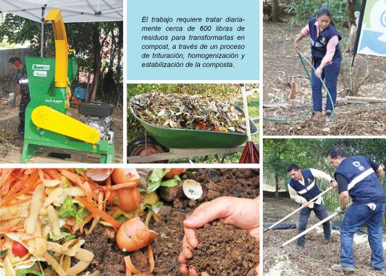Proyecto de manejo de residuos orgánicos en Betania